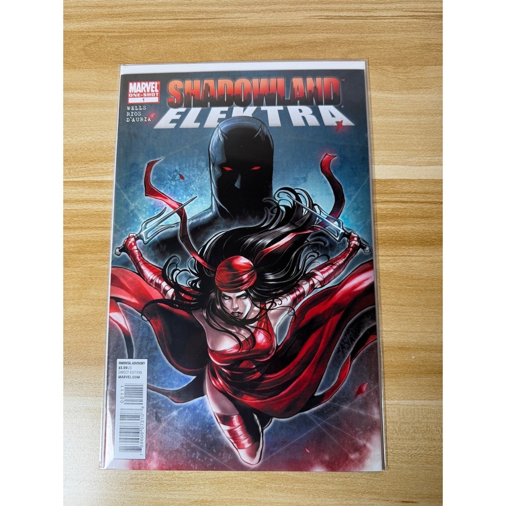 Shadowland Elektra #1 Marvel Comics One Shot Wells Rios DAuria